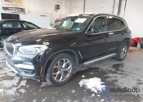 2020 BMW X3 xDrive30I z USA, uszkodzony, nr VIN 5UXTY5C00L9D62782